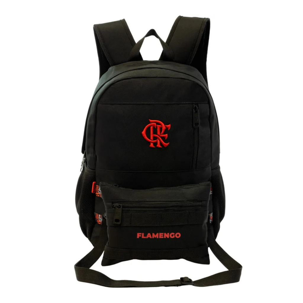 Mochila Esportiva Flamengo Bolsa Transversal