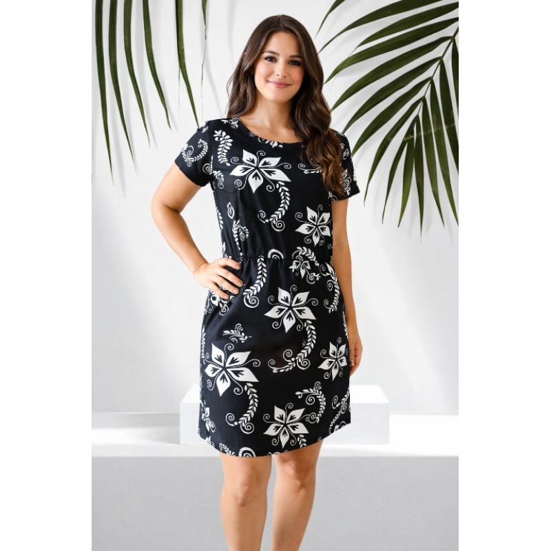 Vestido Casual Moda evangélica Confortável com forro