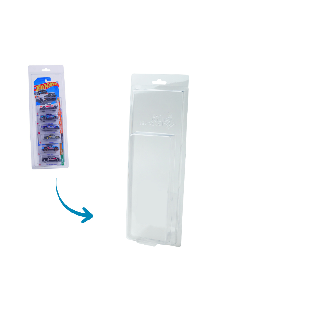 Protetor Cartela Set Hot Wheels Premium 1:64 em Oferta na Shopee