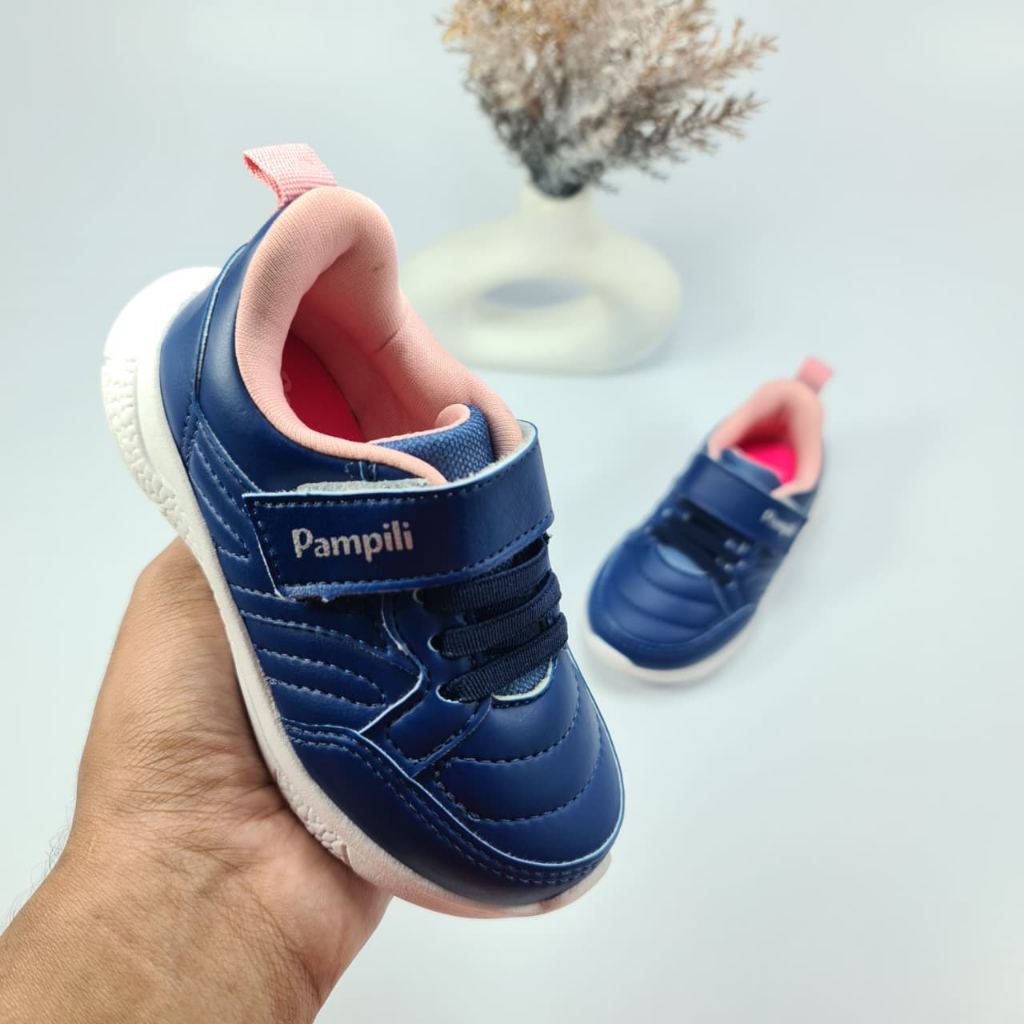 Tênis Infantil Menina Pampili Mini Soft 745011