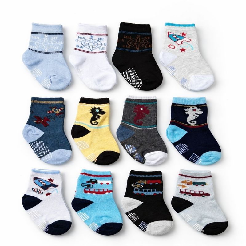 Kit Até 18 Pares de Meia Infantil Bebe Menino Masculino Estampadas Escolar Cano Medio em Oferta na Shopee