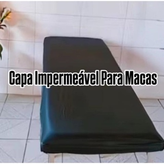 Capa Maca com elástico impermeável para proteção, fisioterapia, estética, hospitalar em Oferta na Shopee