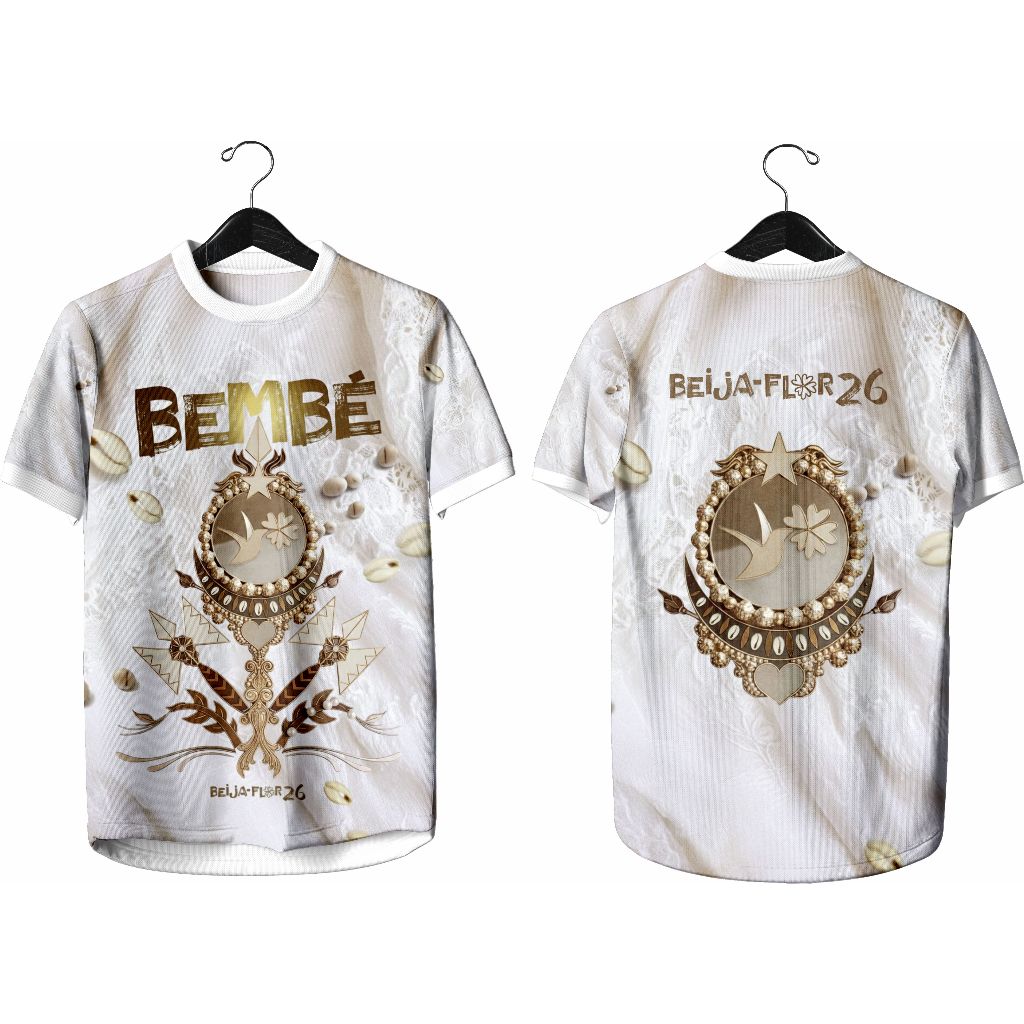 Camisa Beija Flor 2026 - Lisa ou Personalizada com Nome em Oferta na Shopee