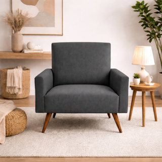 Capa Poltrona Decorativa Sala Recepção Escritório Malha em Oferta na Shopee