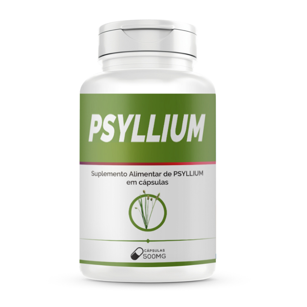 Psyllium 100% Puro Melhor Saúde do Intestino Fibra Bio Vittas