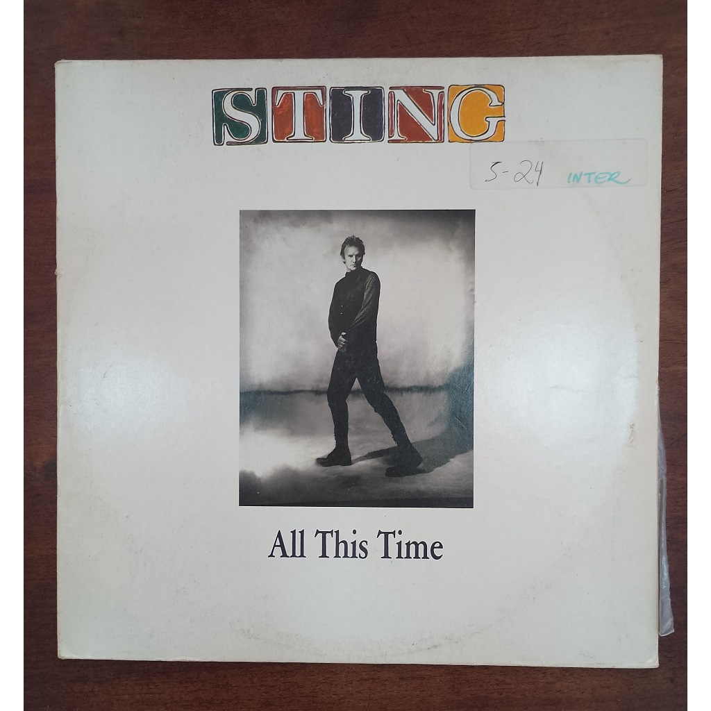 Vinil - Sting - All This Time - Disco Mix - Ler Descrição