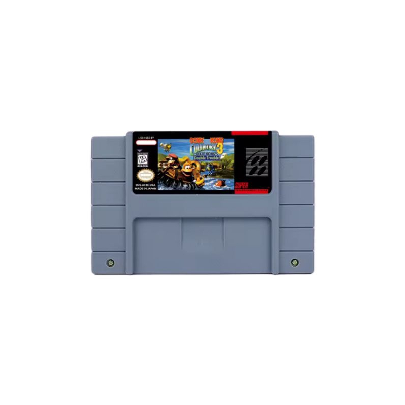Donkey Kong Country 3 Super Nintendo PCB de Alta Qualidade