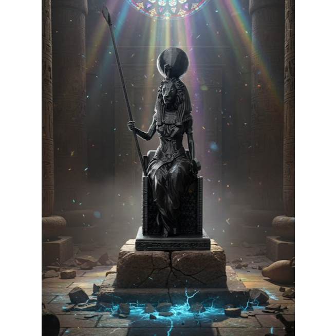 Estátua Deusa Sekhmet Egito Antigo