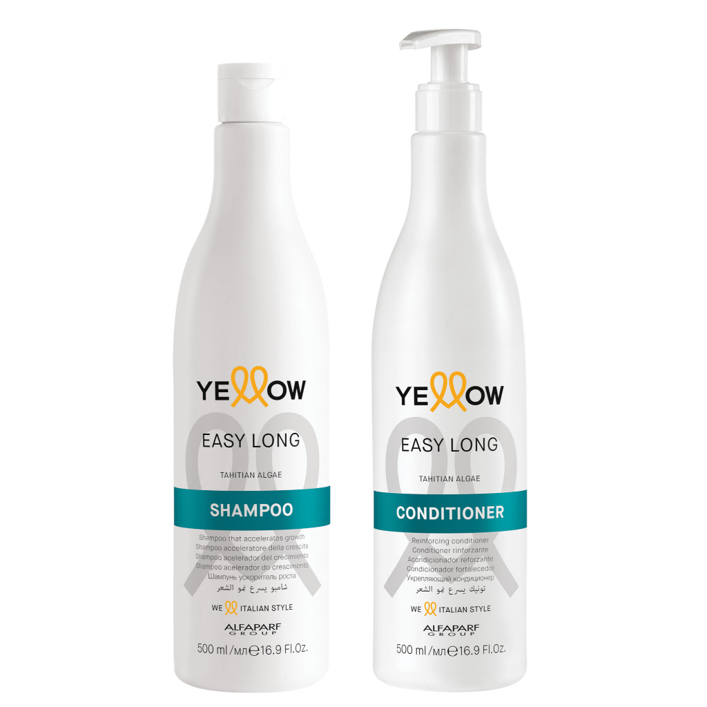 Shampoo e Condicionador Easy Long  Yellow 500 ml