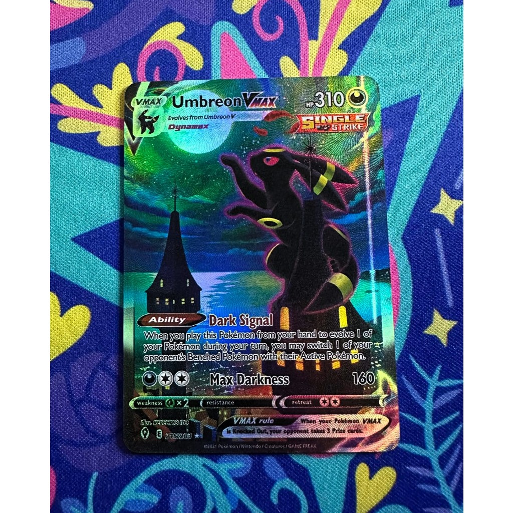 Cartas Proxy com Textura Pokemon TCG Ingles Umbreon Vmax Sylveon Vmax Vaporeon Vmax Flareon Vmax Espeon Vmax Leafeon