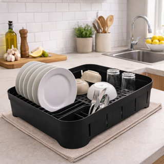 Escorredor de Louça Cozinha Organizador Pratos Talheres e Copos em Oferta na Shopee