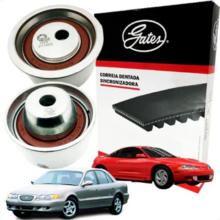Kit Correia Dentada Contitech ou Gates Tensor Polia Eclipse Elantra Sonata 1992/
