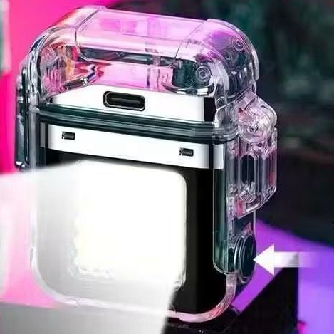 iIsqueiro elétrico de resistência (não é arco/choque) recarregável via USB em Oferta na Shopee