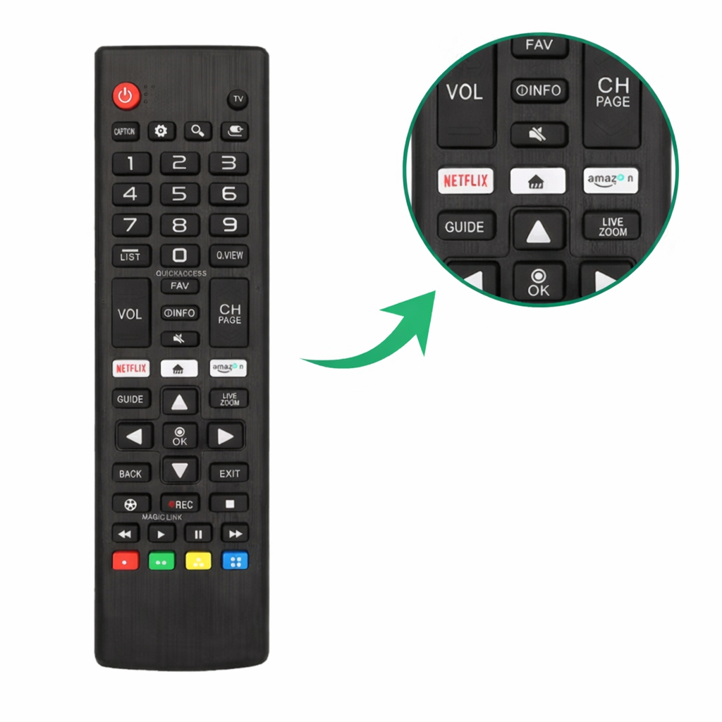 Controle Remoto Samsung Compatível Tvs Samsung Smart Tv Plasma Lcd - Envio rápido