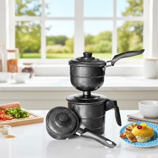 Cuscuzeiro nordestino a vapor "Peito de moça" craqueado ENVIO IMEDIATO em Oferta na Shopee