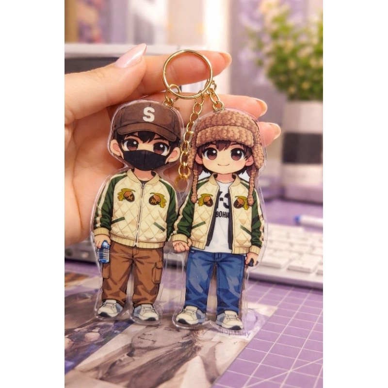 Chaveiro Plastificado Taekook Taehyung+ Jungkook BTS em Oferta na Shopee