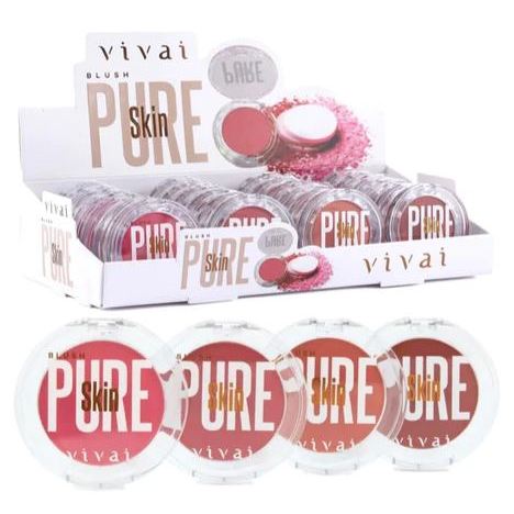 Blush Pure Skin Vivai – Efeito Natural e Radiante Para Todos os Tons de Pele! em Oferta na Shopee