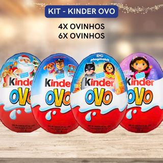 Kinder Ovo Fracionado Coleções Patrunha Canina, Edição de Natal, Meninos e Meninas em Oferta na Shopee