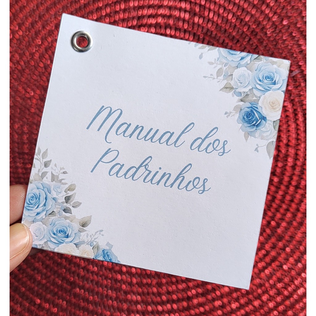 Manual de padrinho UNIDADE (SUA ARTE) - Em todas as cores. em Oferta na Shopee