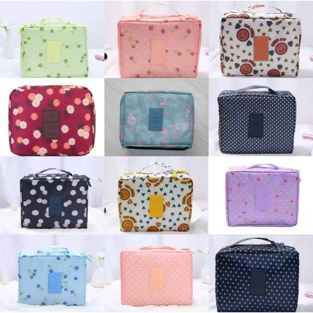 Necessaire Organizador Viagem Bolsa Para Maquiagem Impermeável Multifuncional - Angelina Shop