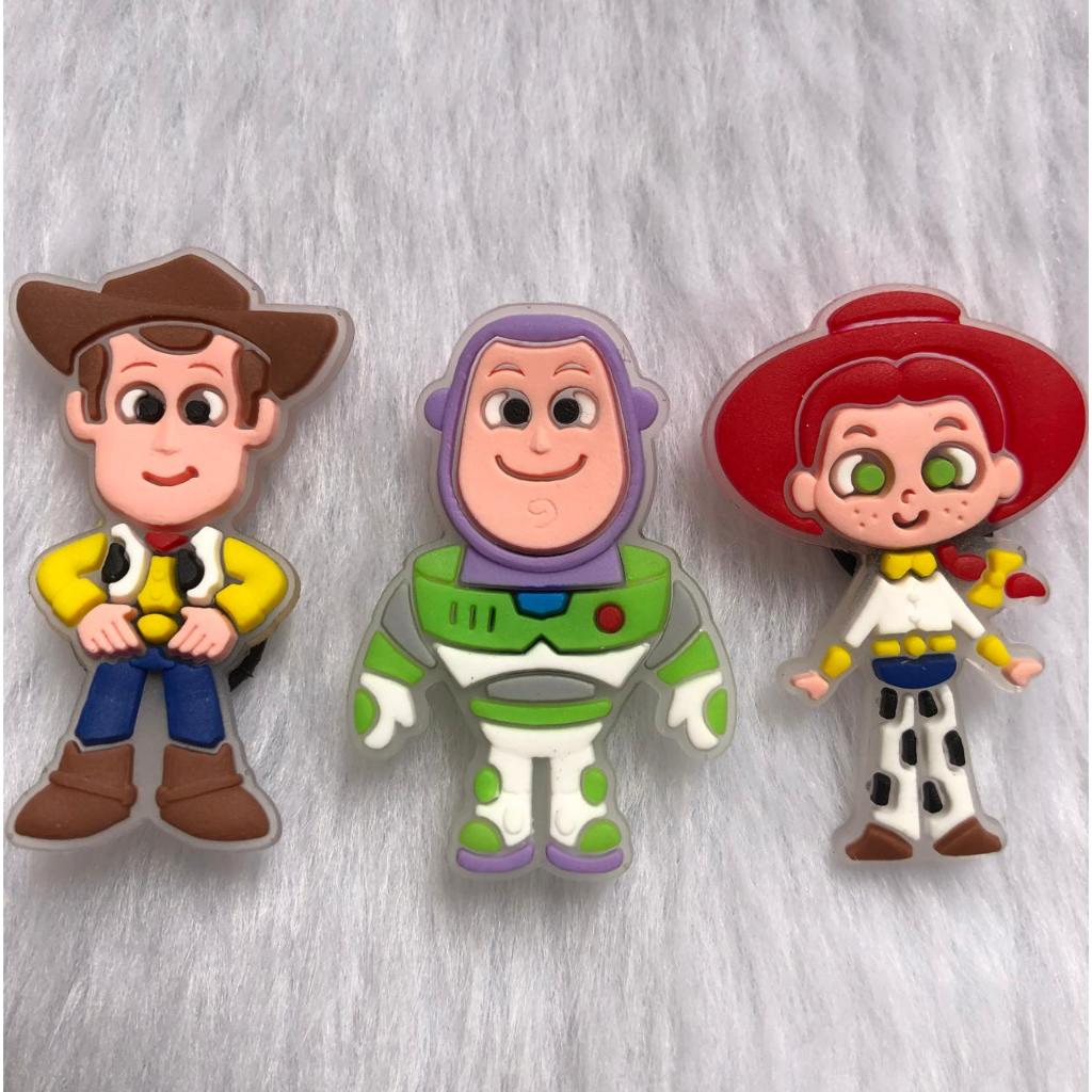 Pin Botton Charm para Babuche Croc - Kit c/3 - Toy Story