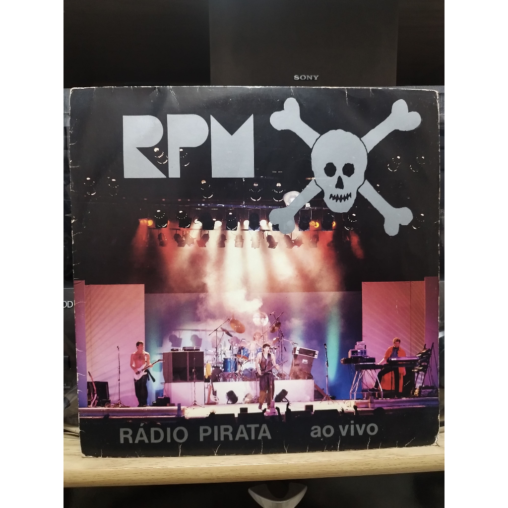 LP RPM - Radio Pirata ao vivo (Encarte)