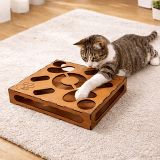 Brinquedo Labirinto Corre Corre Recreativo Interativo para Gatos