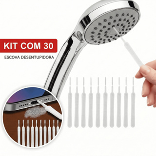 Kit 30 Escovinha Escova Desentope Chuveiro Fogão Celular Ducha Limpador Limpar Mini Limpador Bico em Oferta na Shopee