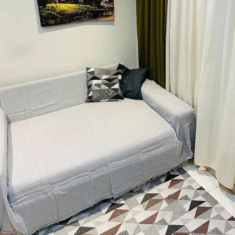 Manta Para Sofá Decorativa Grande 210x120 100% Algodão