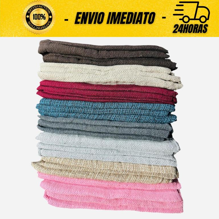 Manta Para Sofá Decorativa Grande 210x120 100% Algodão em Oferta na Shopee