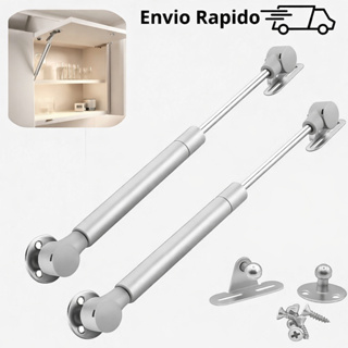Kit 1/2/4/6 Pistão à Gás Com Amortecedor Para Porta Armário Cozinha Abre Para Cima 80N de Força em Oferta na Shopee