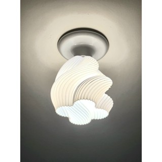Lustre De Teto Simples com Plafon Redondo ou Quadrado opcional, Design Moderno Cúpula De Lustre em Oferta na Shopee