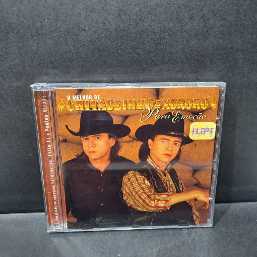 CD O Melhor de Chitãozinho & Xororó/ Pura Emoção
