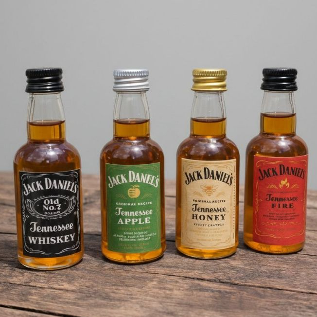 kit bar/ 4 garrafinhas jacks decorção/decoração em Oferta na Shopee