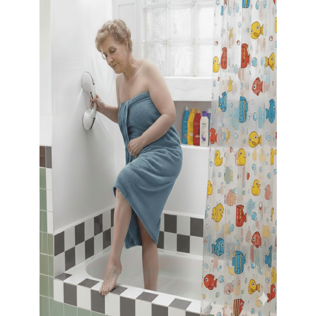 Barra De Apoio Com Ventosa Multiuso sanitário banheiro Idosos deficientes físicos gestante Crianças