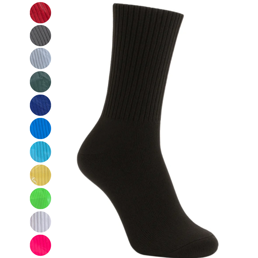 Meias Poliamida Unissex Cano Alto Academia Ciclismo Corrida em Oferta na Shopee