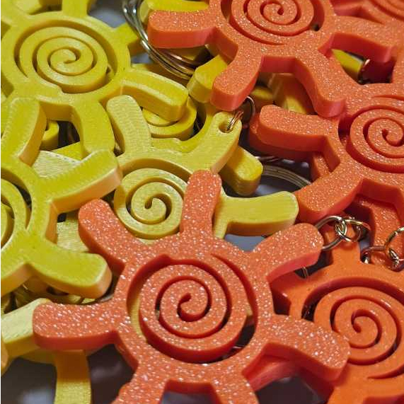 Chaveiro Primeira Volta ao Sol Lembrancinha Aniversário 1 Ano Tema Sol Brinde Infantil