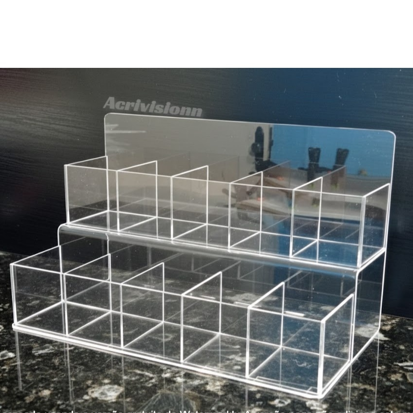 Organizador  para Doces drops guloseimas chocolates chicletes halls em Acrílico Transparente