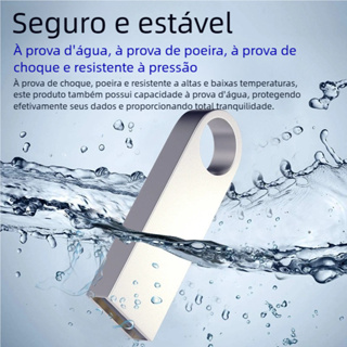 Pen Drive DataTraveler SE9 de Metal USB 2.0 - Todas as Capacidades (8GB a 256GB) em Oferta na Shopee