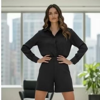 CONJUNTO FEMININO ELEGANTE EM ALFAIATARIA PREMIUM(SENSORIAL) VERSÁTIL E  Atemporal, em Oferta na Shopee