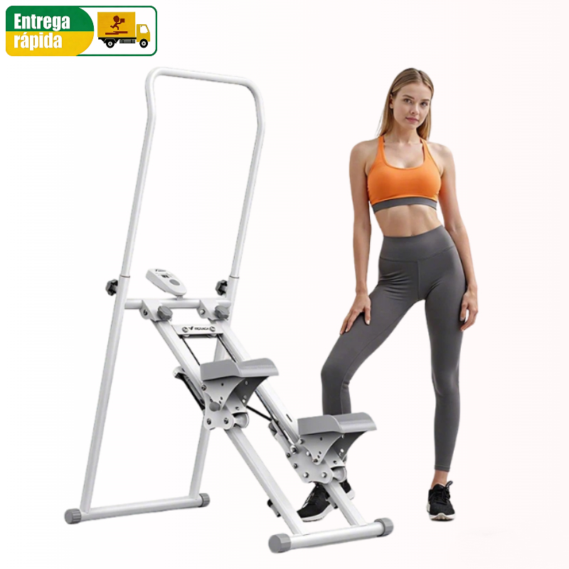 Simulador De escada e Caminhada para casa Dobrável suportar 136KG