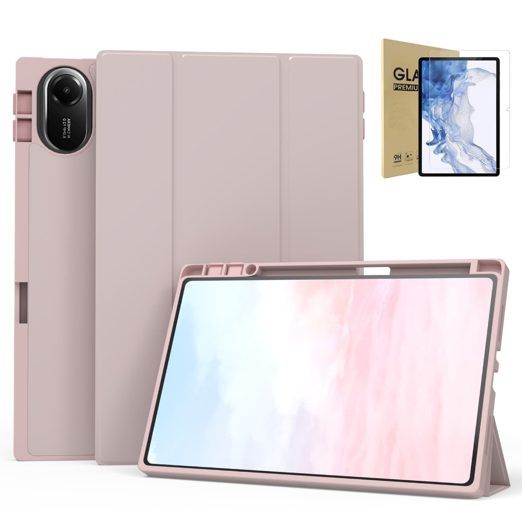 Capa Case Tablet Xiaomi  Redmi Pad 2 2025 + Película  , Anti-Impacto com Porta-Lápis em Oferta na Shopee