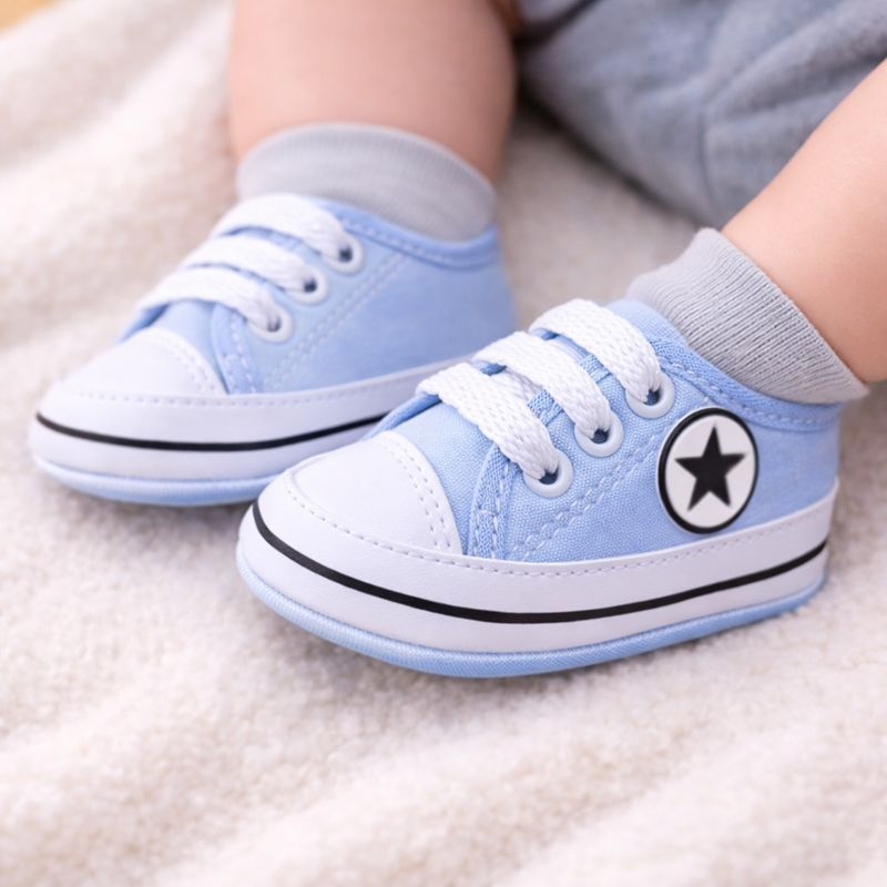 Tênis Sapatinho Para Bebê Recém Nascidos Menino E Menina