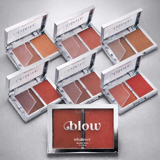 Lançamento Ruby Rose Blush Duo Whatever Cremoso Pó Linha Blow Luxuoso Tendência 2026 em Oferta na Shopee