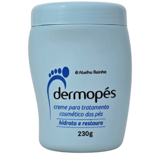 Creme Para Tratamento dos Pés Hidrata e Restaura Dermopés Abelha Rainha 230g em Oferta na Shopee