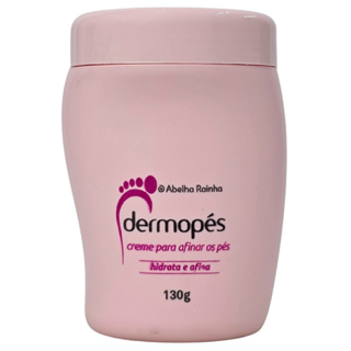Creme Para Afinar Os Pés Hidrata e Afina Dermopés Abelha Rainha 130g em Oferta na Shopee