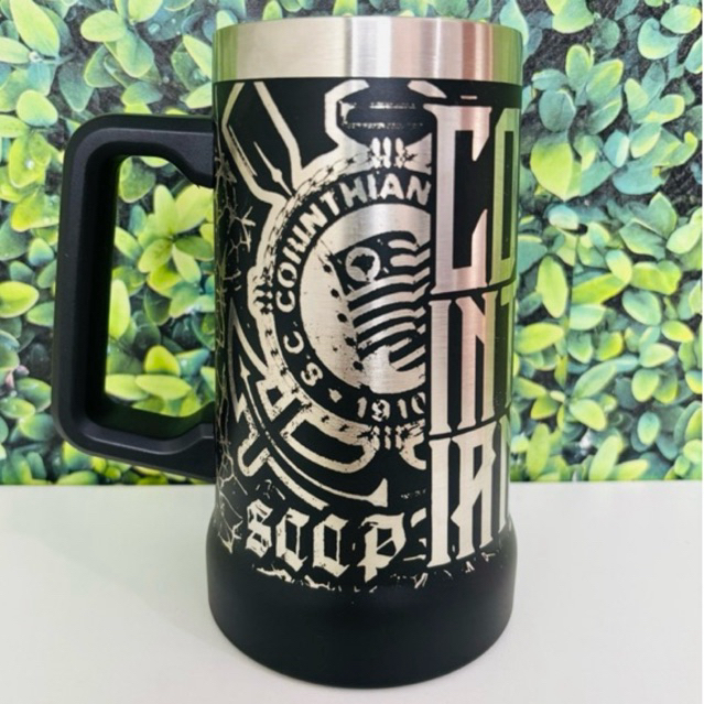 CANECA TÉRMICA Personalizada CORINTHIANS Gravação 360° graus em Oferta na Shopee