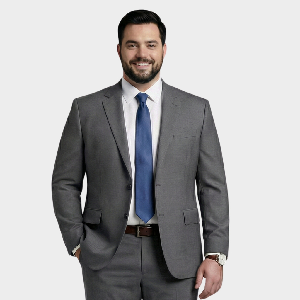 Paleto Blazer Masculino Plus Size Italiano Social Premium Luxo Microfibra Elastano Terno Classico Elegante