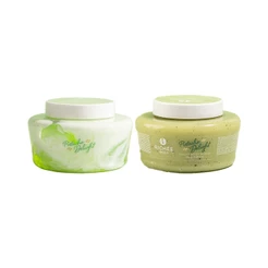 Kit Geleia Hidratante e Esfoliante Pistache - Richée Body
