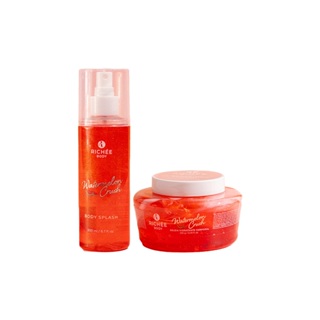 Kit Geleia Hidratante e Body Splash Watermelon - Richée Body em Oferta na Shopee